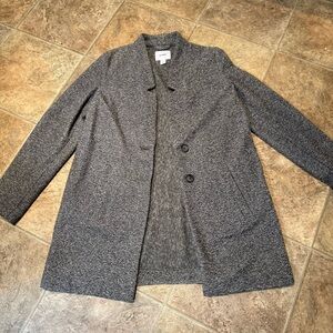 Old Navy Textured Gray Coat
